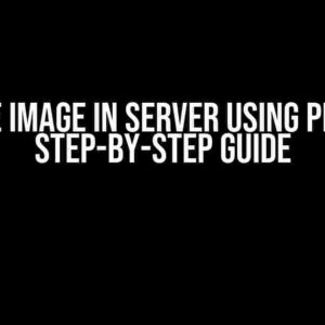 Save Image in Server using PHP: A Step-by-Step Guide